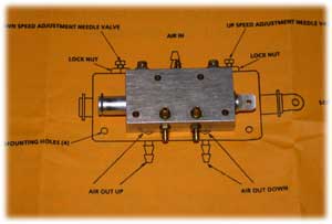 (image for) U.P.8 Adjustable Speed Control Valve